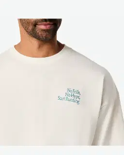 Camiseta gráfica relajada Runner Message Hombre – 4/8