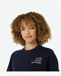 Camiseta gráfica de mensaje Runner Mujer – 4/7