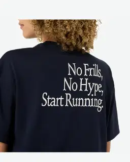 Camiseta gráfica de mensaje Runner Mujer – 6/7