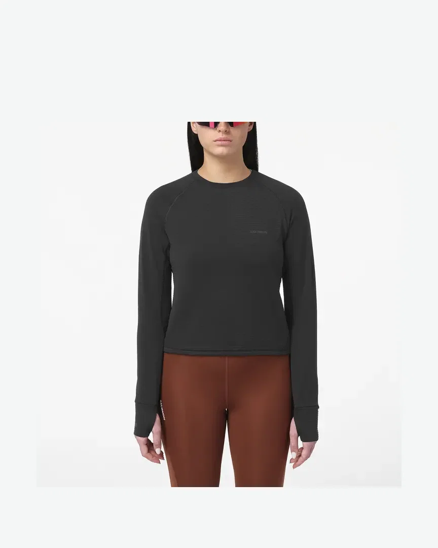 Salomon Essential Lightwarm Crew Mujer