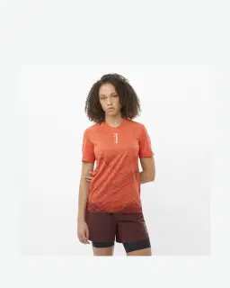 Salomon S/Lab Ultra Tee Aop Mujer – 1/3