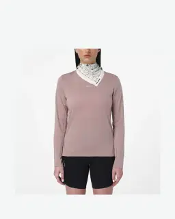 Salomon Sense Merino Ls Tee Mujer – 1/4
