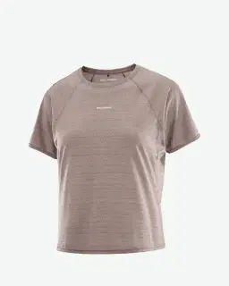 Salomon Shakeout Air Crop Ss Tee Mujer – 4/4