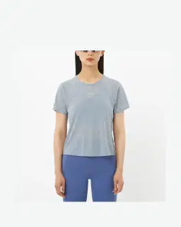 Salomon Shakeout Air Crop Ss Tee Mujer – 1/4