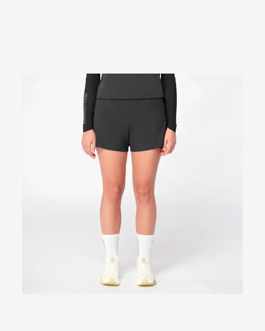 Salomon Shakeout Core 2In1 Shorts 4" Mujer