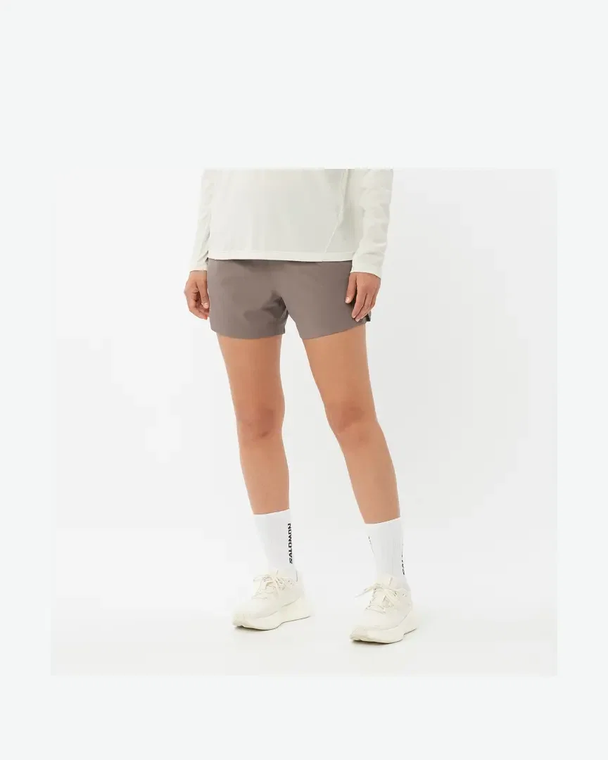 Salomon Shakeout Core 2In1 Shorts 4" Mujer