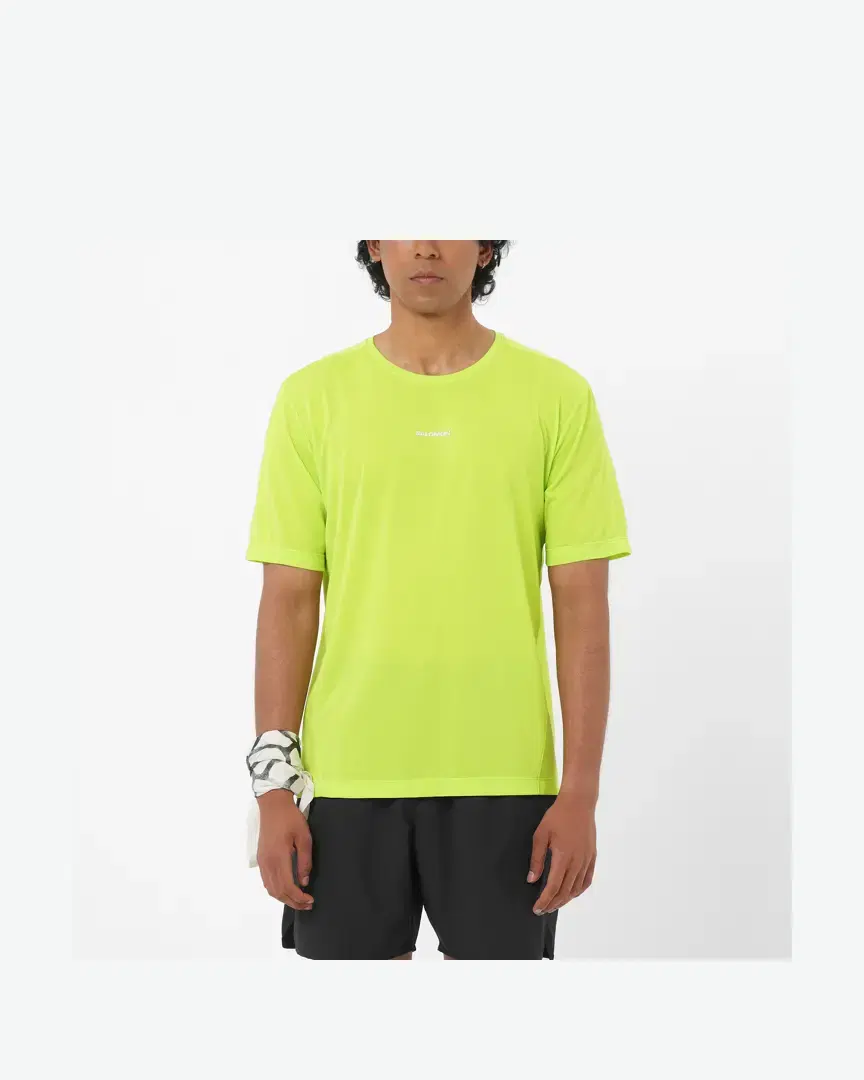 Salomon Shakeout Core Ss Tee M - Men (23) au meilleur prix !