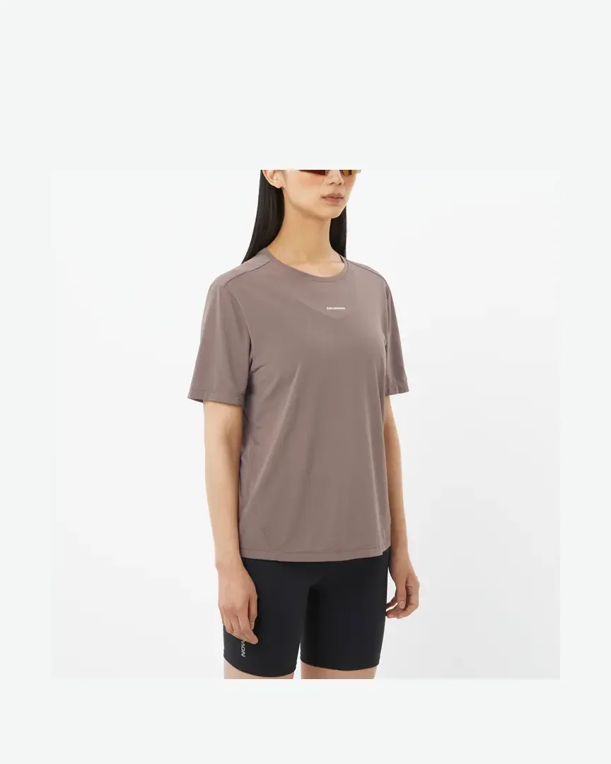Salomon Shakeout Core Ss Tee Mujer