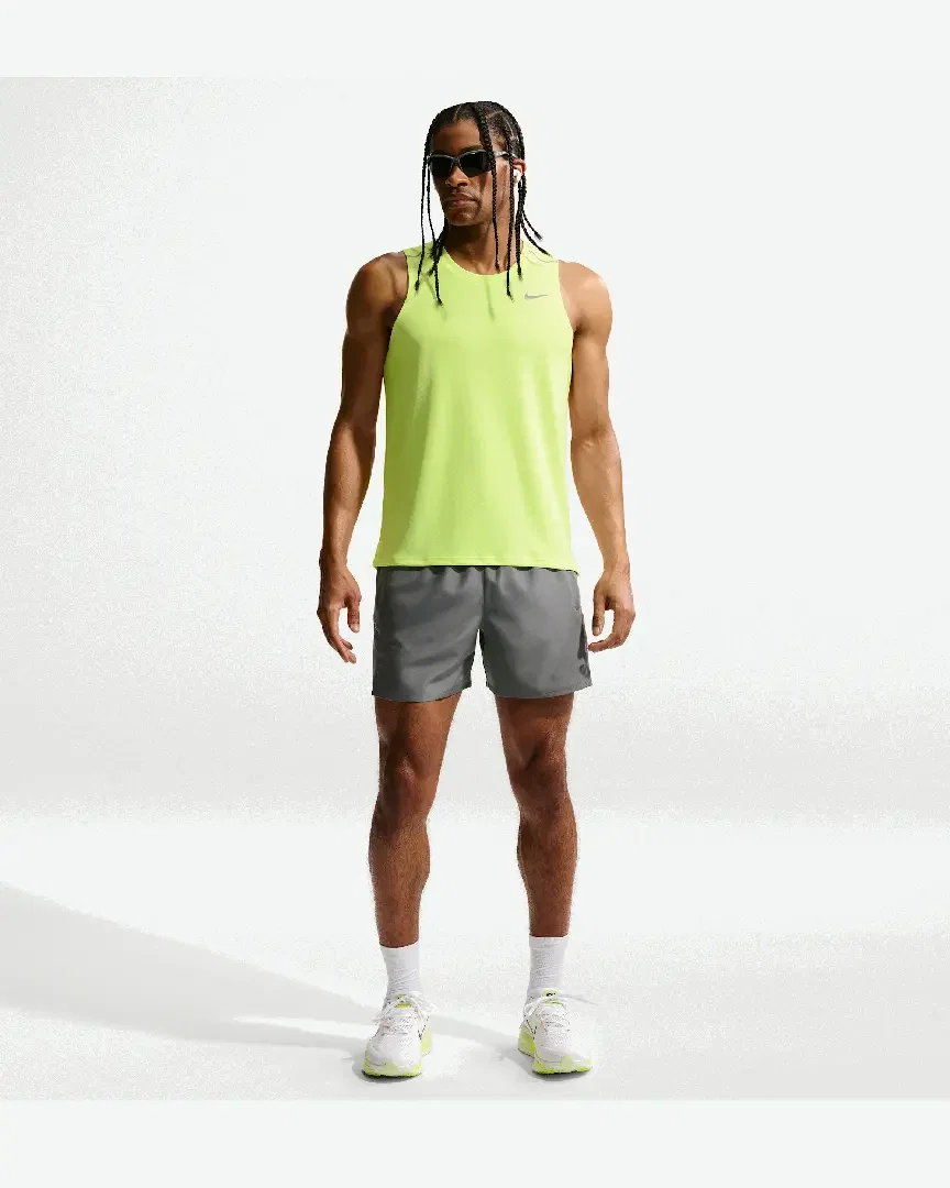 Pantalón corto 13 cm 2 en 1 Dri-Fit Nike Miler Hombre