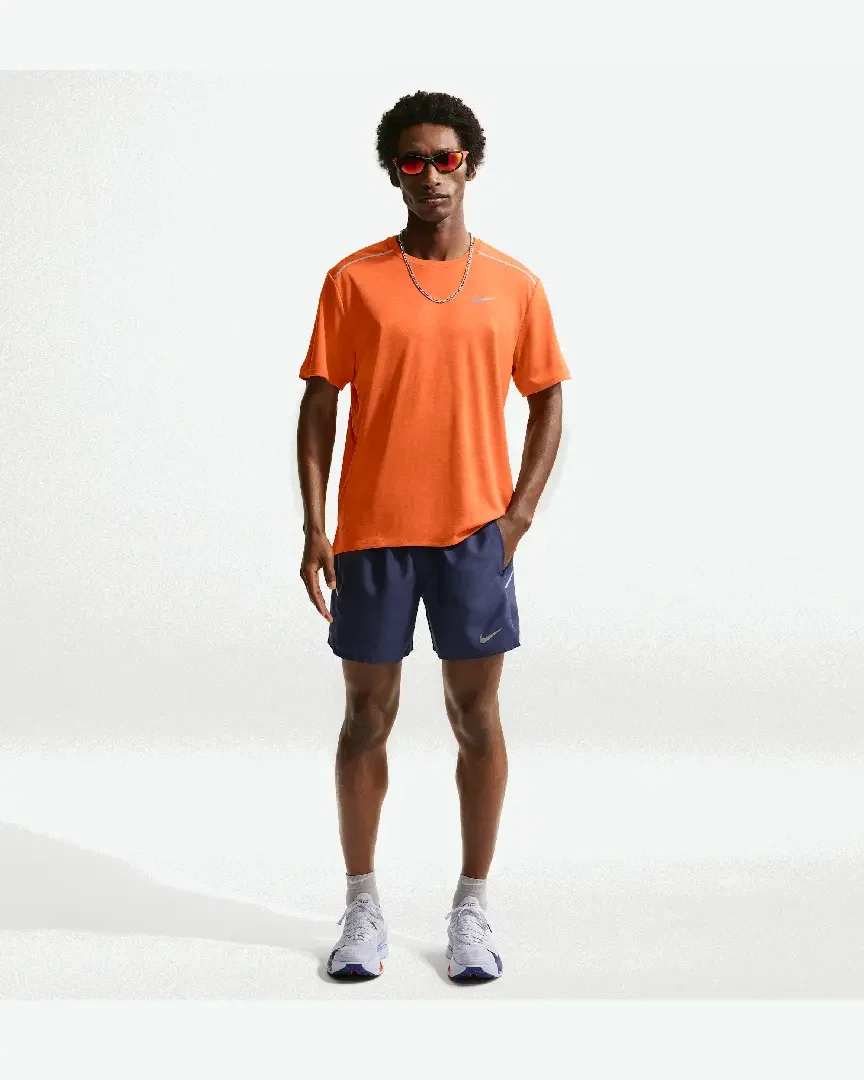 Pantalón corto 13 cm 2 en 1 Dri-Fit Nike Miler Hombre