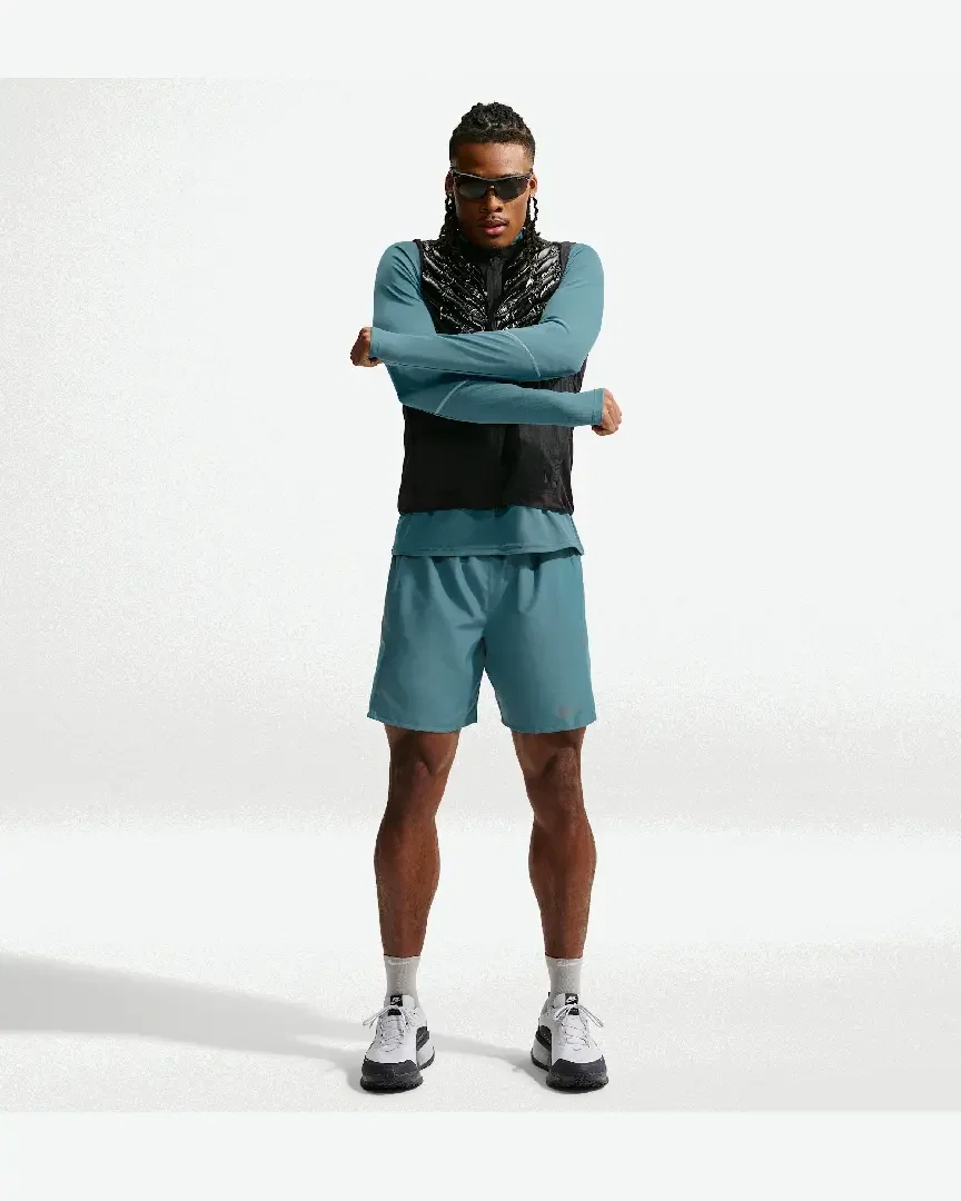 Pantalón corto 18 cm 2-en-1 Dri-Fit Nike Miler Hombre