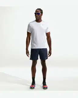 Pantalón corto 18 cm 2-en-1 Dri-Fit Nike Miler Hombre – 1/4