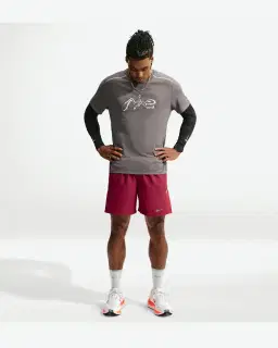 Pantalón corto 18 cm 2-en-1 Dri-Fit Nike Miler Hombre – 1/4