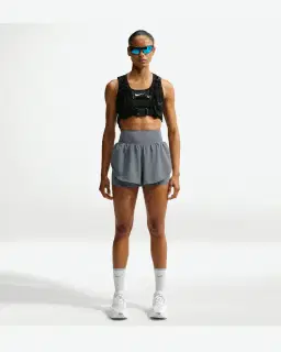 Short 2-en-1 Dri-FIT de cintura alta Nike Flow Mujer – 1/4