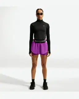 Short 2-en-1 Dri-FIT de cintura alta Nike Flow Mujer – 1/4