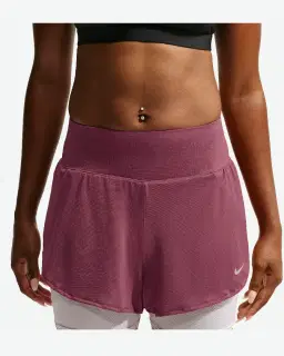 Short 2-en-1 de malla Dri-Fit Nike Flow Mujer – 2/4