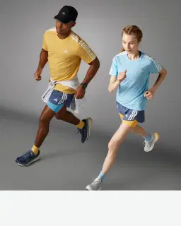Pantalones cortos Adidas 2-en-1 Own The Run 3 Rayas Hombre – 4/4