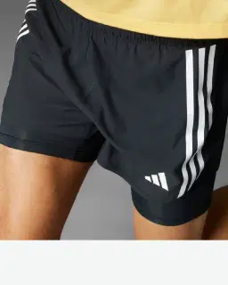 Pantalones cortos Adidas 2-en-1 Own The Run 3 Rayas Hombre – 4/4