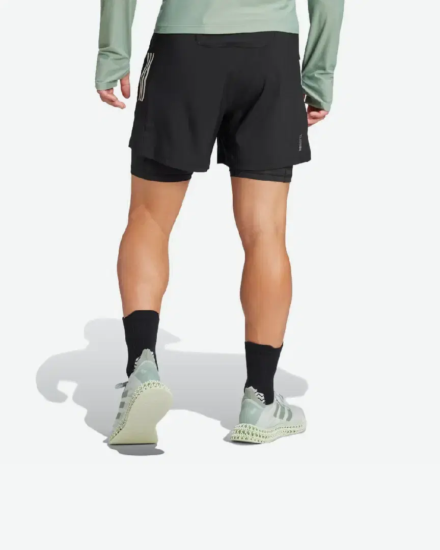 Pantalón corto Adidas 2 en 1 Own The Run Climacool M - JM5400 (2) au meilleur prix !