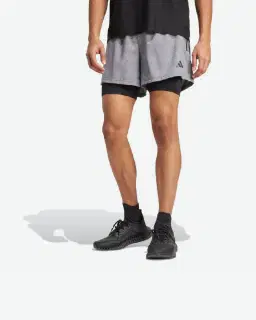 Pantalón corto Adidas 2 en 1 Own The Run Climacool Hombre – 1/4