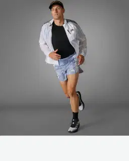Pantalón corto Adidas Own The Run 3 Rayas Hombre – 3/4