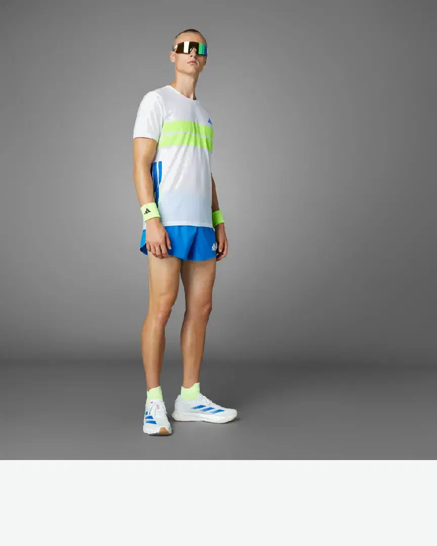 Shorts de running rétro Adizero Adidas M - JD7312 (3) au meilleur prix !