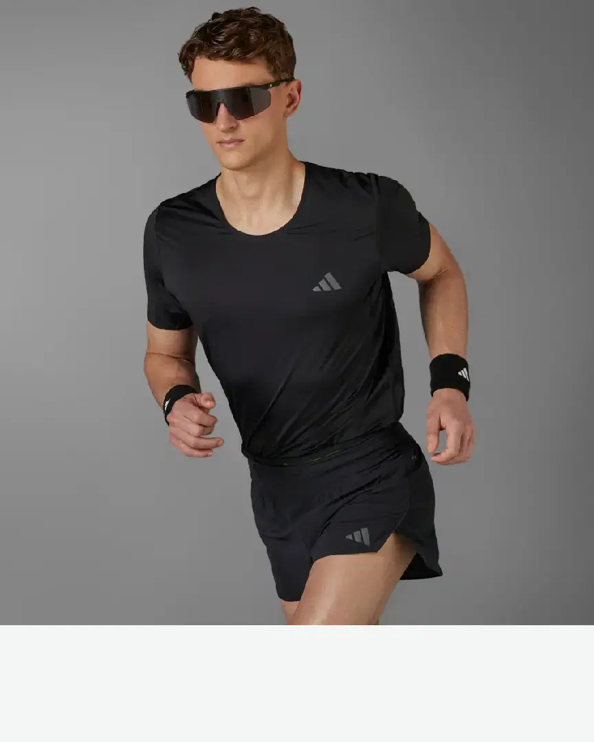 Pantalón corto Adidas de running fendido Adizero M - Men (72) au meilleur prix !