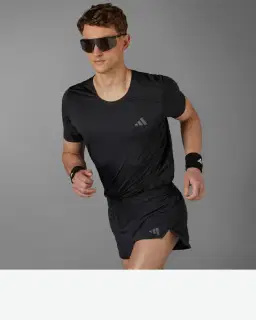 Pantalón corto Adidas de running fendido Adizero Hombre – 1/4