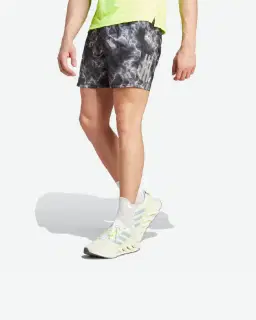 Pantalones cortos Adidas Estampado Integral Own The Run Hombre – 1/4