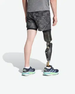 Short Adidas Own The Run Spray Dye 2 en 1 Hombre – 2/4