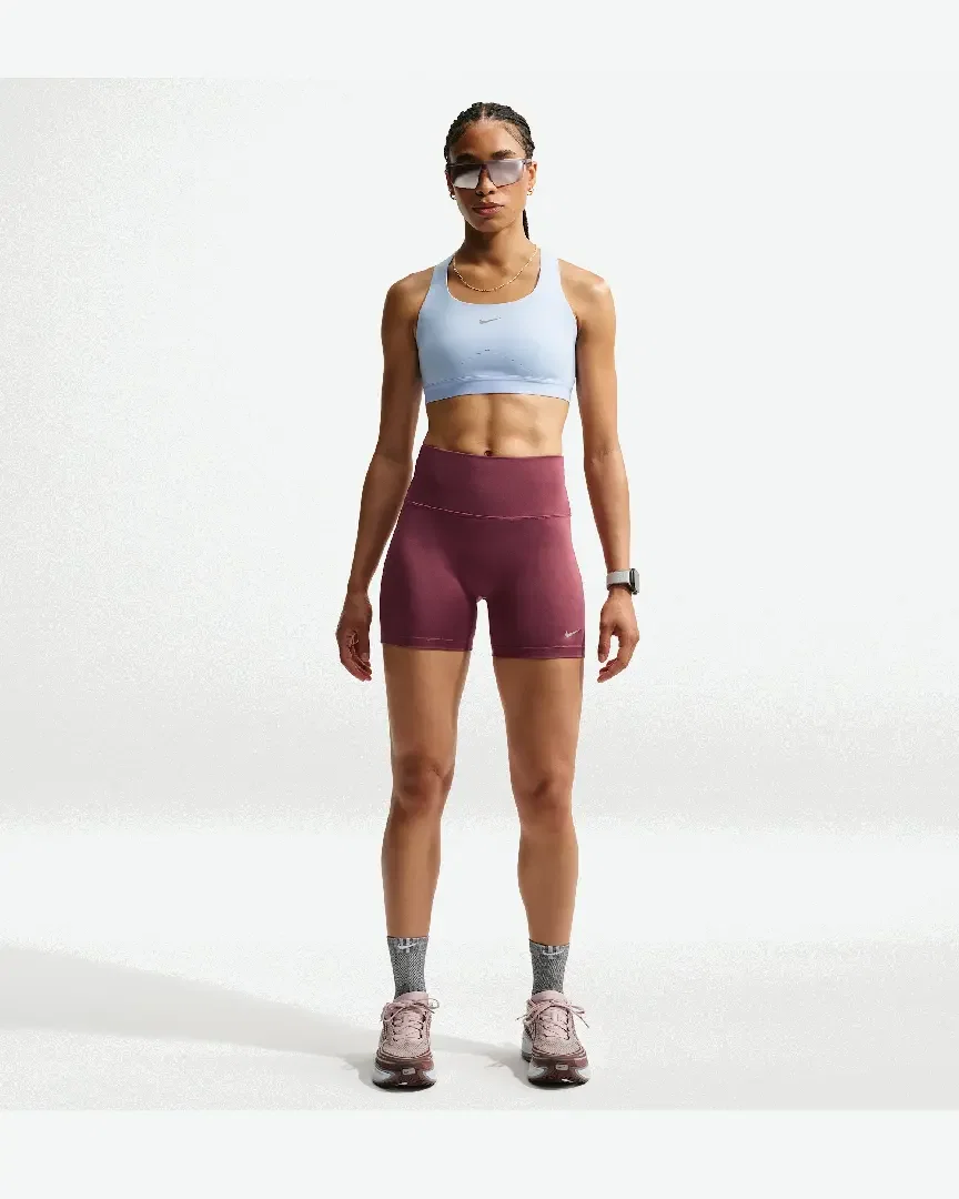 Short Nike Tempo Alto Ajustado de 10 cm W