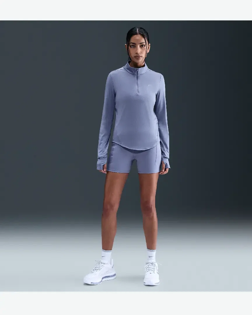 Pantalón corto ajustado de cintura alta con bolsillos 10 cm Nike Swift Mujer
