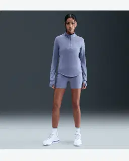 Pantalón corto ajustado de cintura alta con bolsillos 10 cm Nike Swift Mujer – 1/4