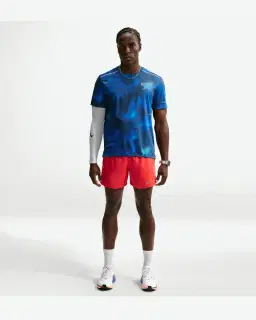 Short con pantalón interior integrado de 12,7 cm Dri-Fit Nike Miler Hombre – 1/4