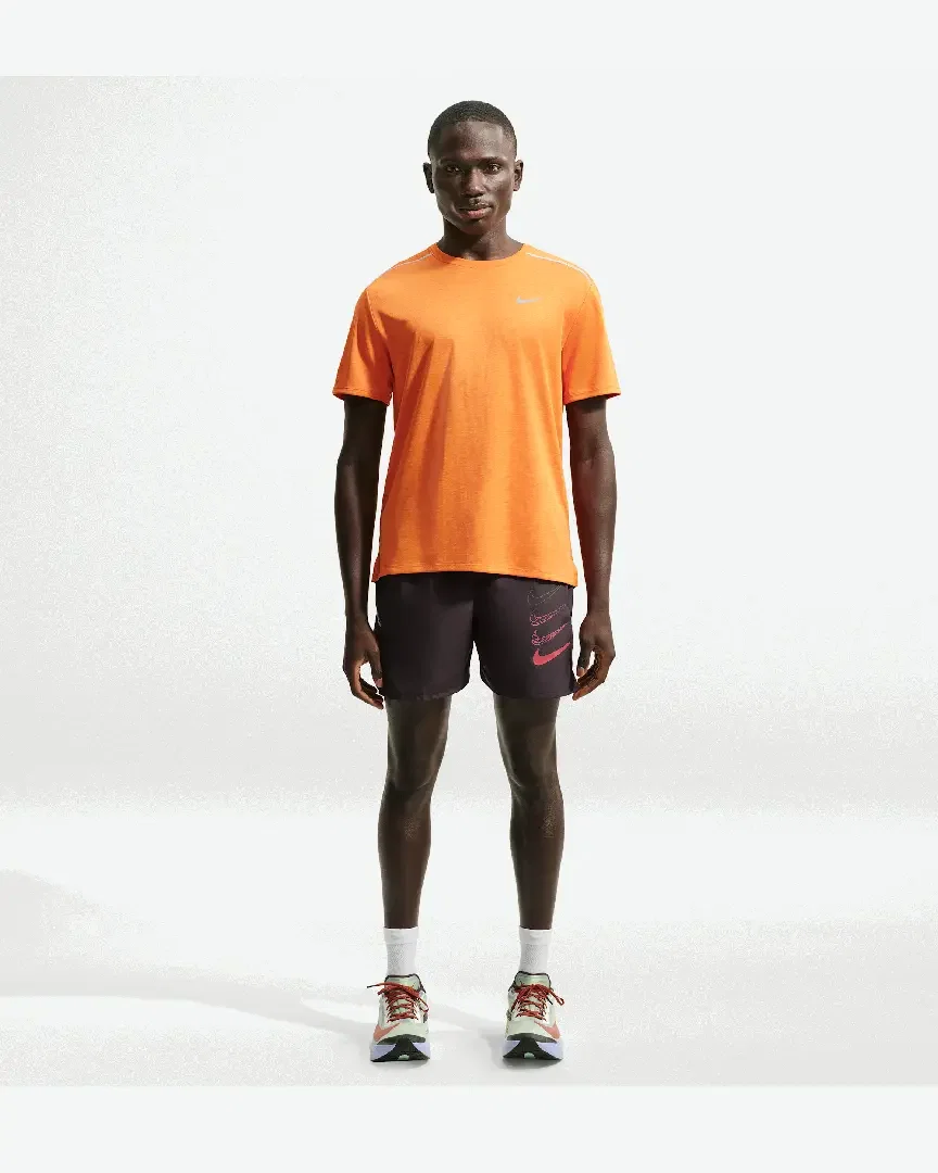 Short con pantalón interior integrado de 12,7 cm Dri-Fit Nike Miler Hombre