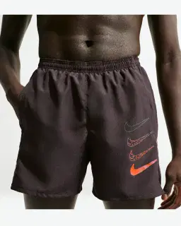 Short con pantalón interior integrado de 12,7 cm Dri-Fit Nike Miler Hombre – 2/4