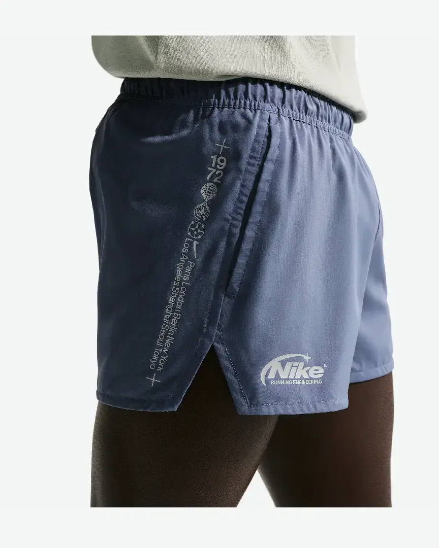 Short con calzón integrado de 8 cm Dri-Fit Nike Fast M - II2480-491 (2) au meilleur prix !