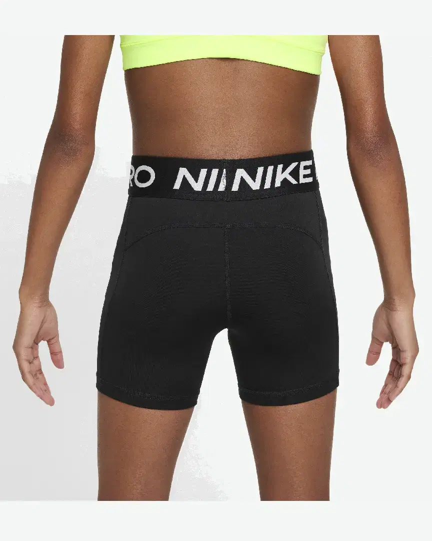 Short Dri-Fit Nike Pro Para Proteger Contra Fugas Para Niña - FJ6861-010 (2) au meilleur prix !