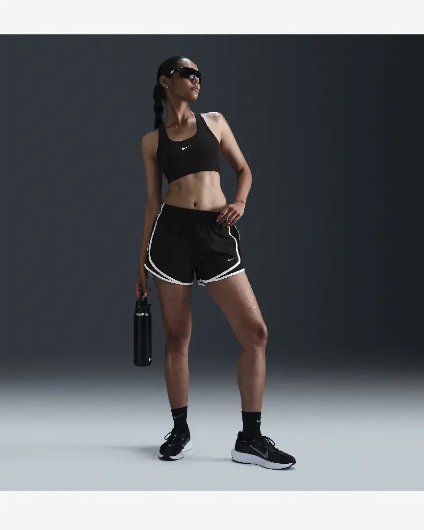Short Dri-Fit de cintura alta con pantalón corto integrado Nike Tempo Mujer