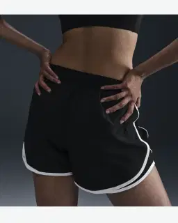 Short Dri-Fit de cintura alta con pantalón corto integrado Nike Tempo Mujer – 3/4