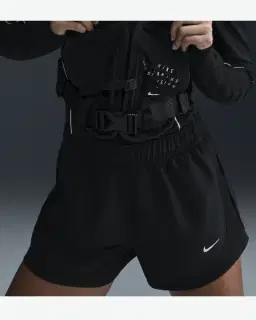 Short Dri-Fit de cintura alta con pantalón corto integrado Nike Tempo Mujer – 2/4