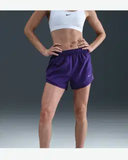 Short Dri-Fit de cintura alta con pantalón corto integrado Nike Tempo Mujer – 2/4
