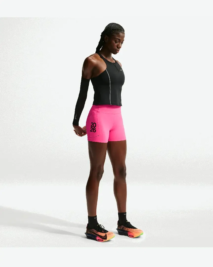 Short Cintura Alta 10 Cm Dri-Fit Nike Swift After Dark Tour W