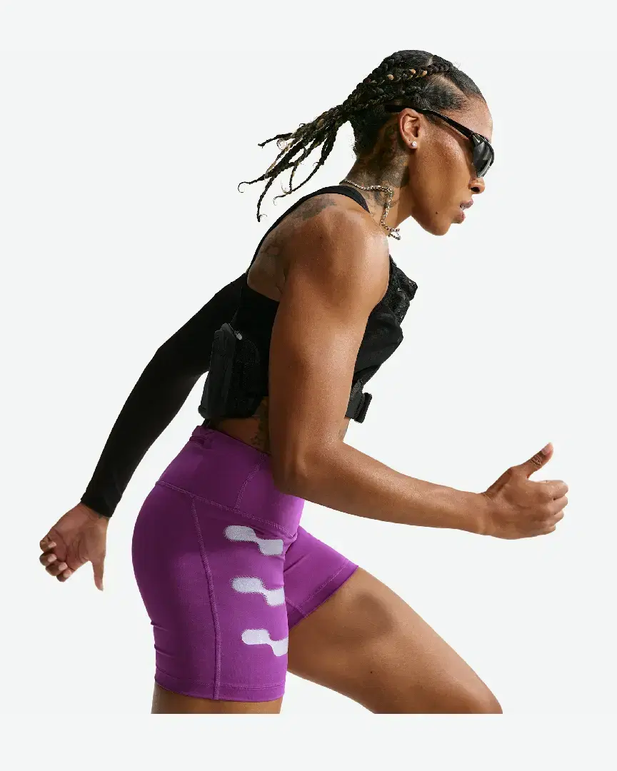 Short Cintura Alta Nike Tempo Flash W - IM8023-505 (3) au meilleur prix !
