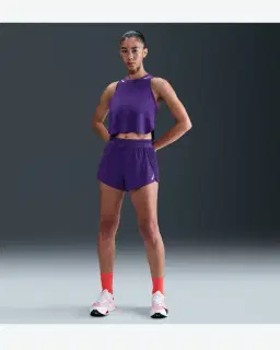 Pantalón Corto de Cintura Media con Pantalones Cortos Integrados Dri-Fit Adv Nike Aeroswift 8 Cm Mujer – 1/4