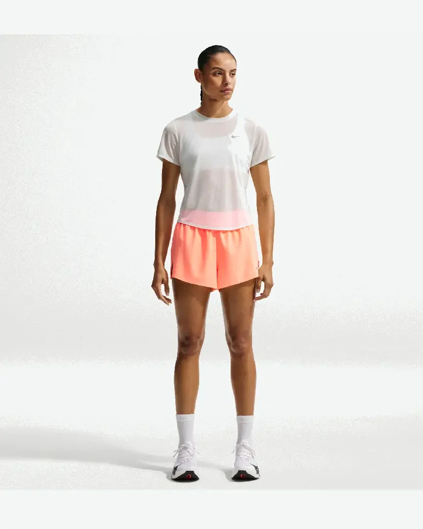 Short de Talla Media con Pantalón Corto Incorporado Dri-Fit Nike Swift 6 cm Mujer