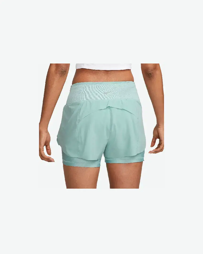 Shorts Nike W Nk Swift Df Mr 3In 2N1 Short W - DX1029-309 (1) au meilleur prix !