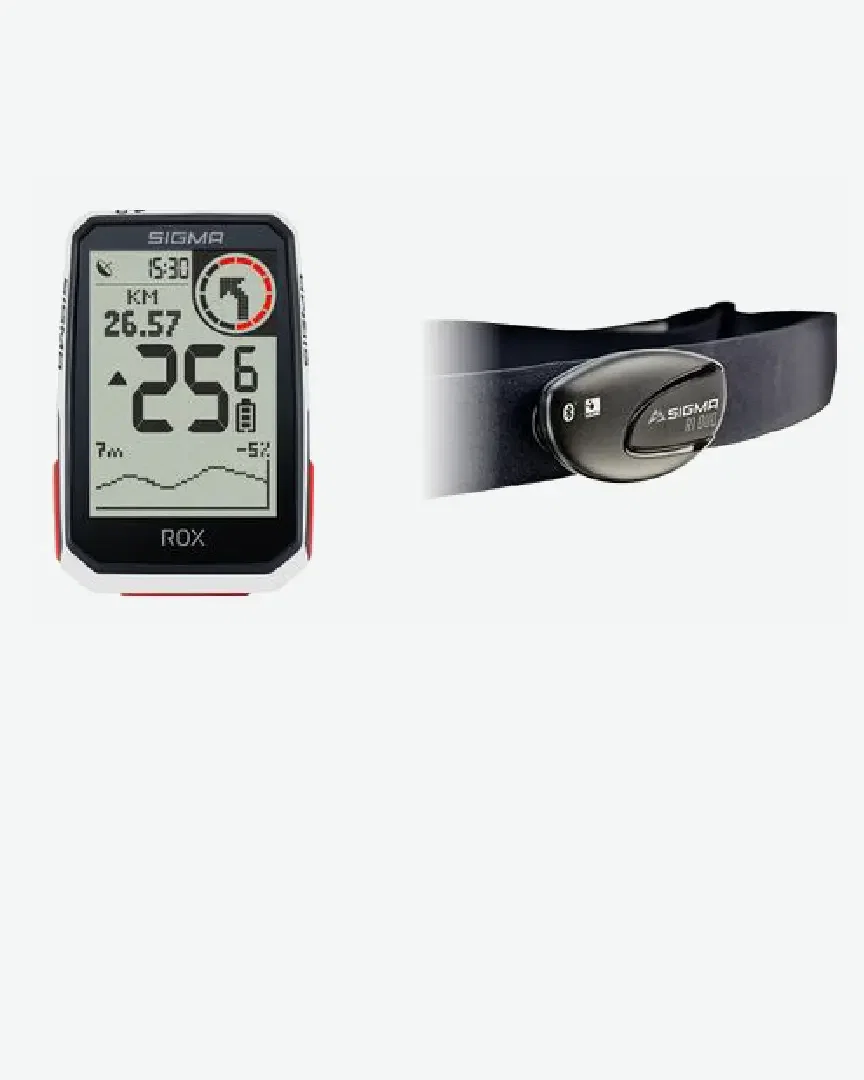 Sigma Rox 4 0 Pack Cardio Blanco Unisex