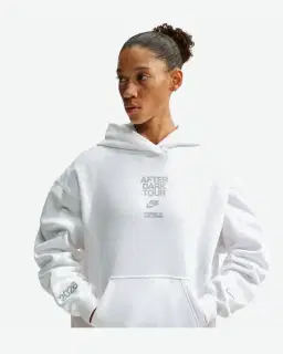Sudadera con capucha oversize Nike Studio Fleece de peso medio "After Dark Tour" Mujer – 1/4