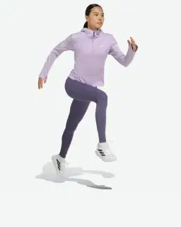 Sudadera Adidas Con Capucha Media Cierre Invierno Own The Run Mujer – 3/4